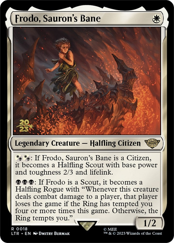 Image for Frodo, Sauron's Bane (18) (PRE) - Magic: The Gathering