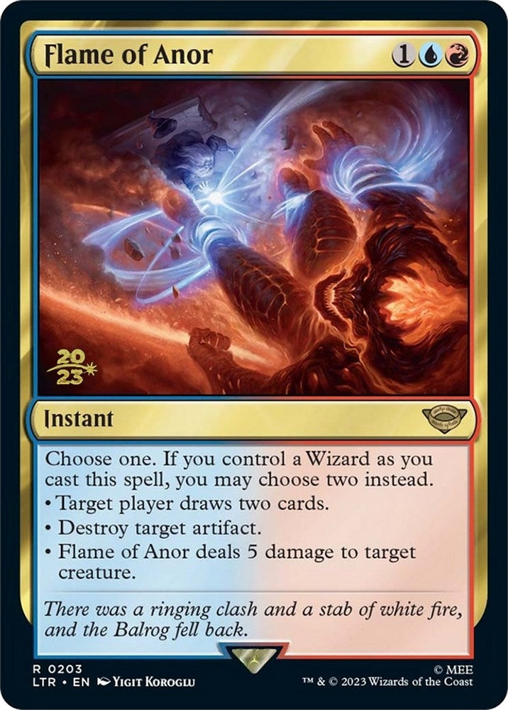 Image for Flame of Anor (203) (PRE) - Magic: The Gathering