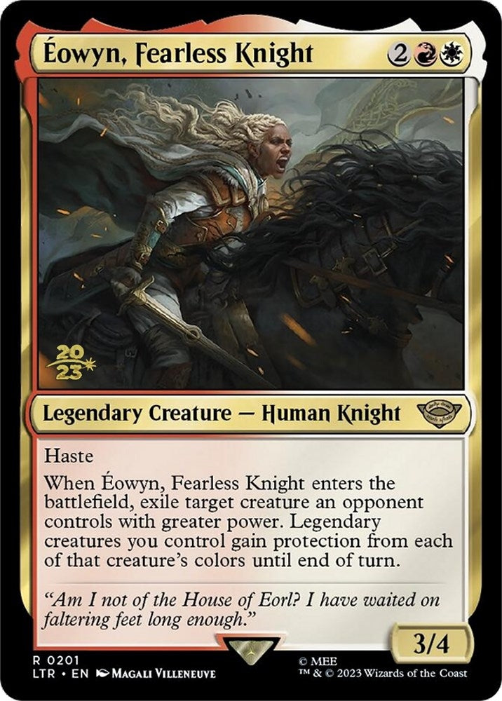 Image for Eowyn, Fearless Knight (201) (PRE) - Magic: The Gathering