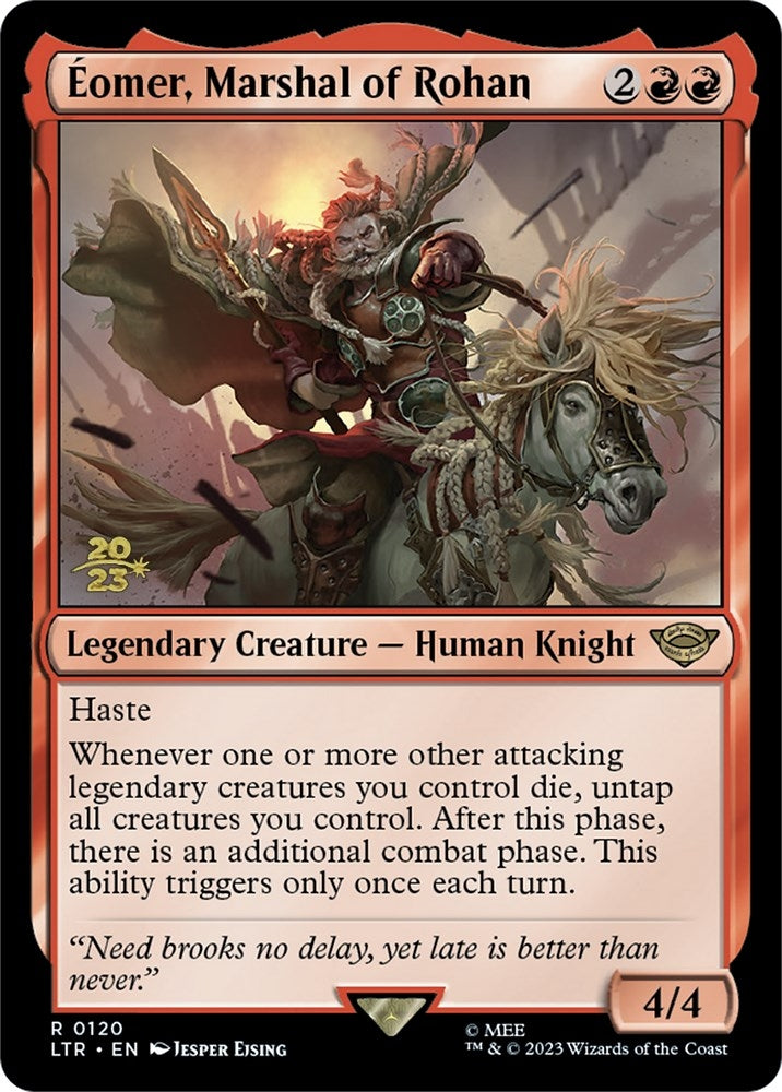 Image for Eomer, Marshal of Rohan (120) (PRE) - Magic: The Gathering