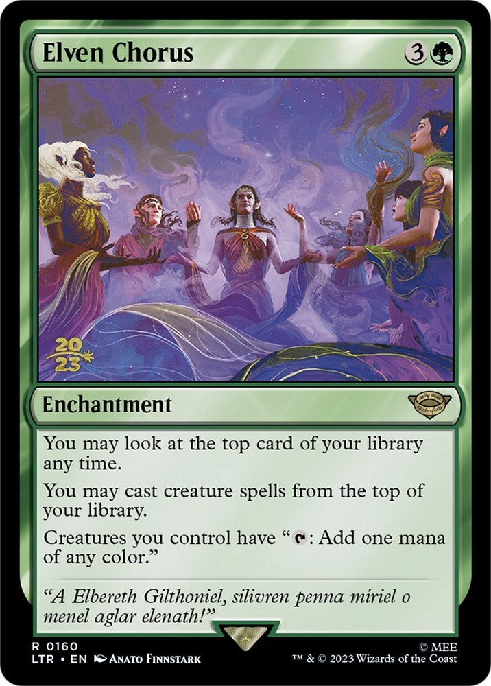 Image for Elven Chorus (160) (PRE) - Magic: The Gathering