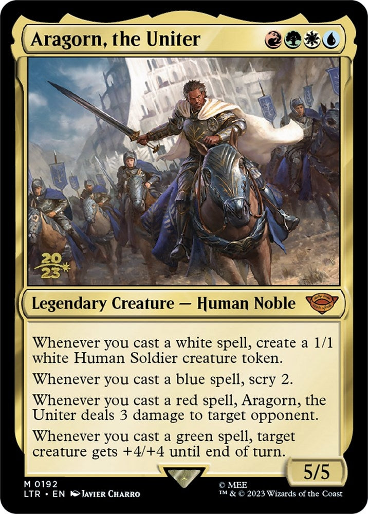 Image for Aragorn, the Uniter (192) (PRE) - Magic: The Gathering