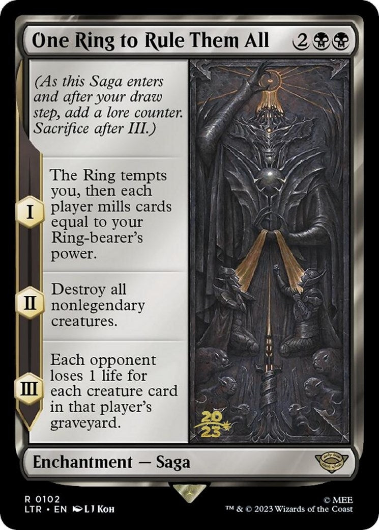Image for One Ring to Rule Them All (102) (PRE) - Magic: The Gathering