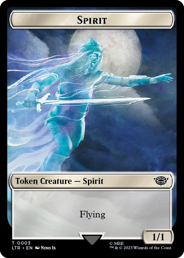 Image for Spirit // Food (0009) Double-Sided Token (3 // 9) (LTR) - Magic: The Gathering