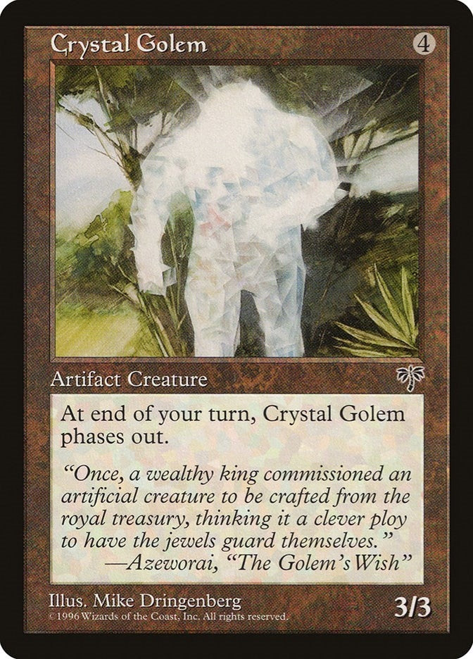 Image for Crystal Golem (MIR) - Magic: The Gathering
