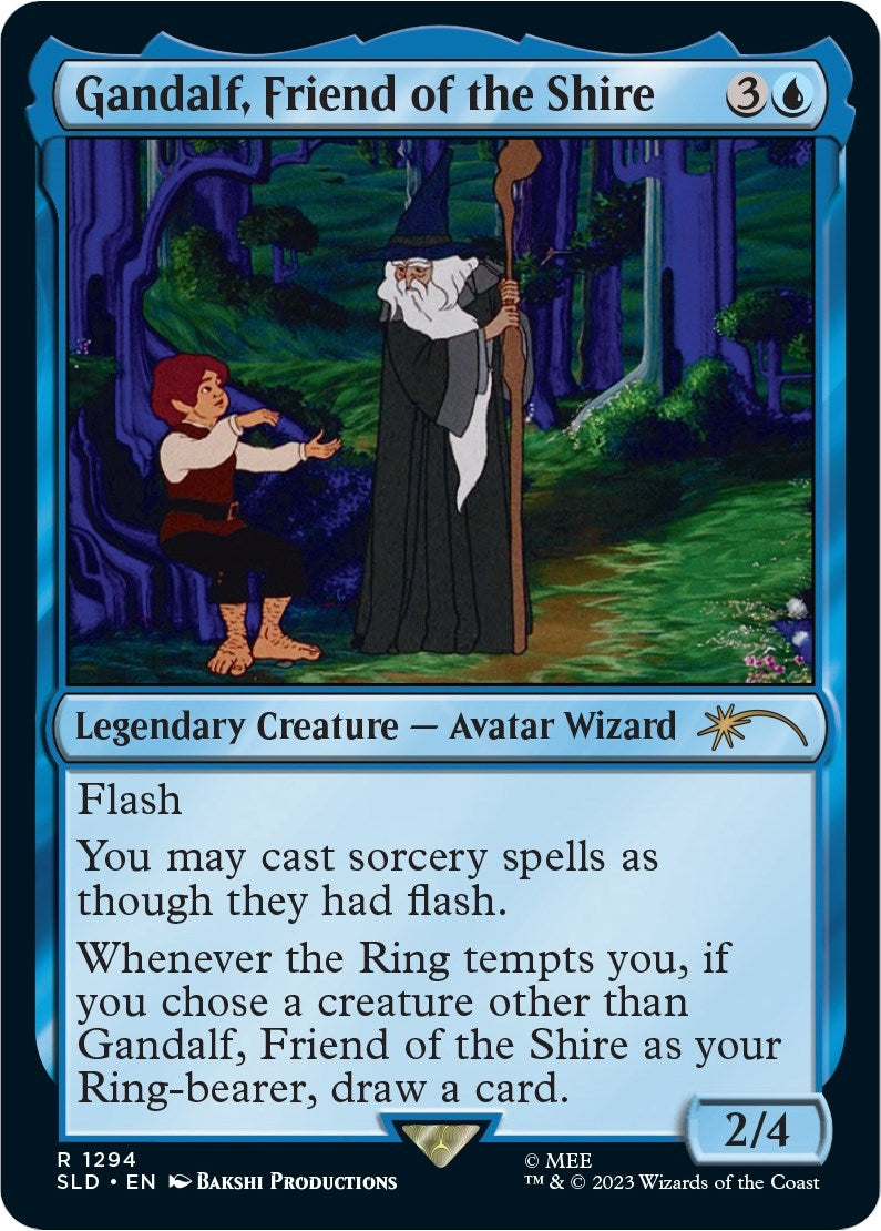 Image for Gandalf, Friend of the Shire (1294) (SLD) - Magic: The Gathering