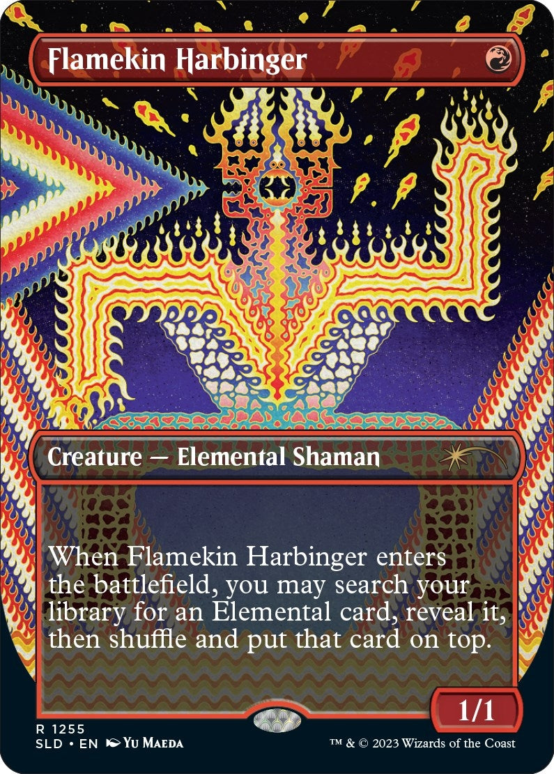 Image for Flamekin Harbinger (1255) (SLD) - Magic: The Gathering