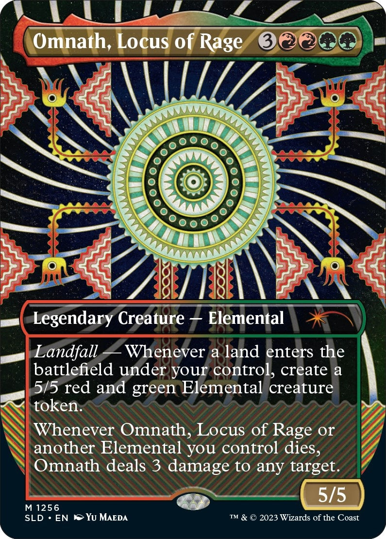 Image for Omnath, Locus of Rage (1256) (SLD) - Magic: The Gathering
