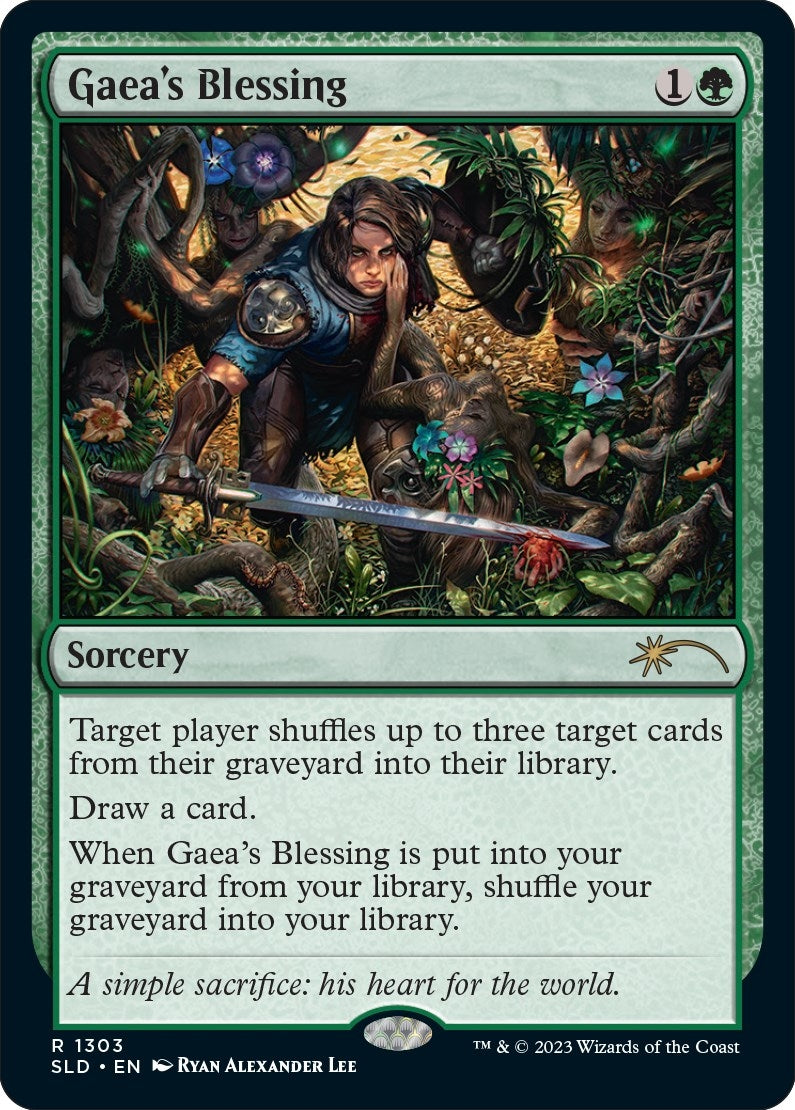 Image for Gaea's Blessing (1303) (SLD) - Magic: The Gathering