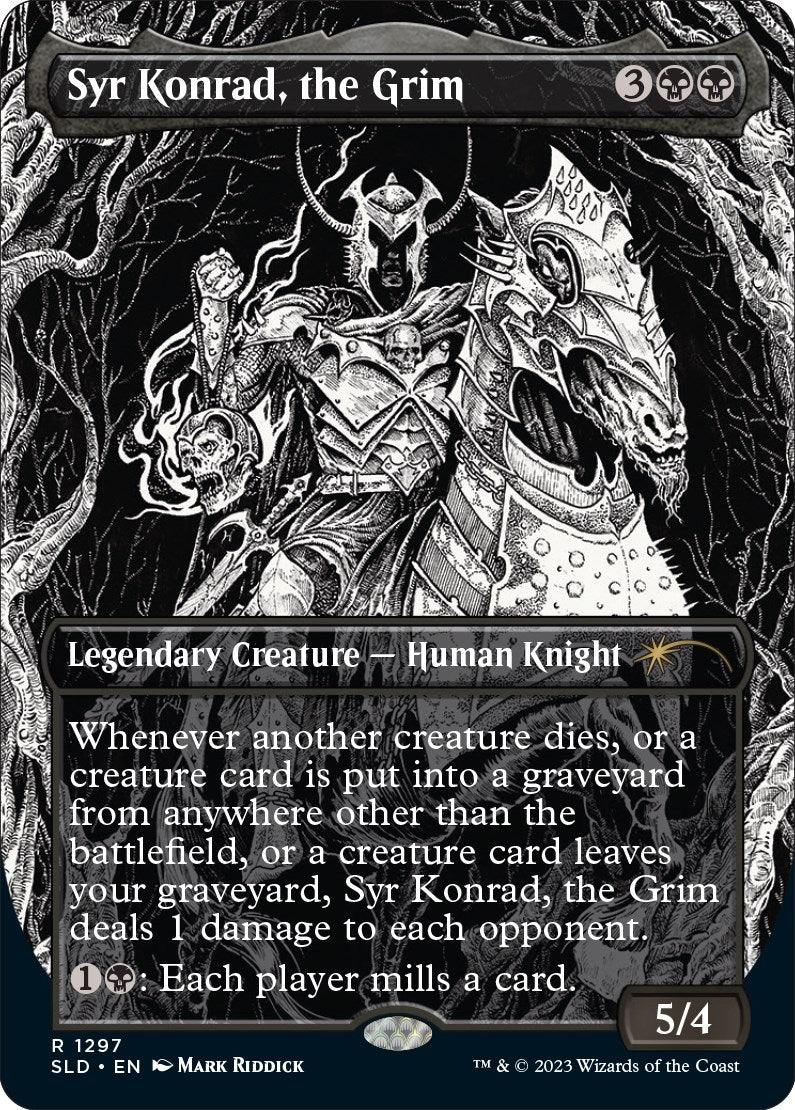 Image for Syr Konrad, the Grim (1297) (SLD) - Magic: The Gathering