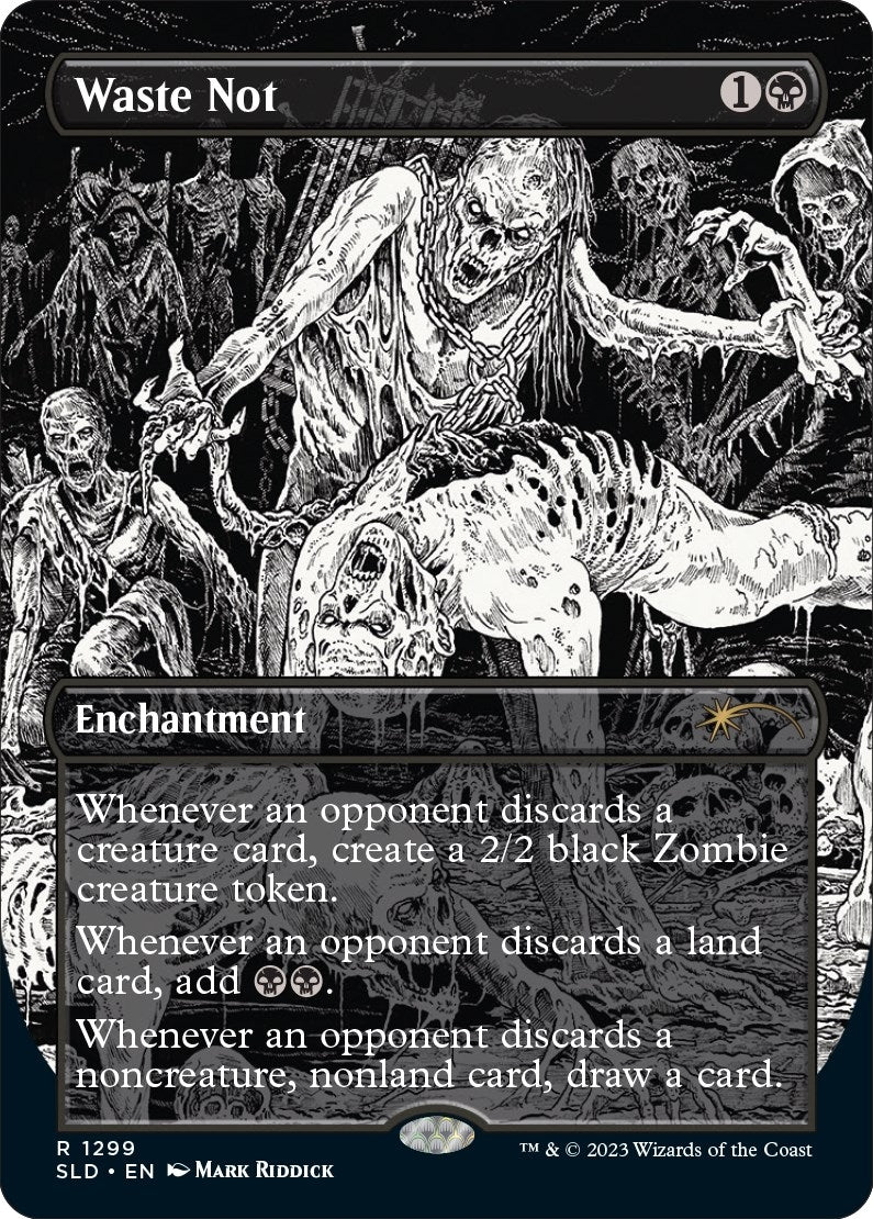 Image for Waste Not (1299) (SLD) - Magic: The Gathering