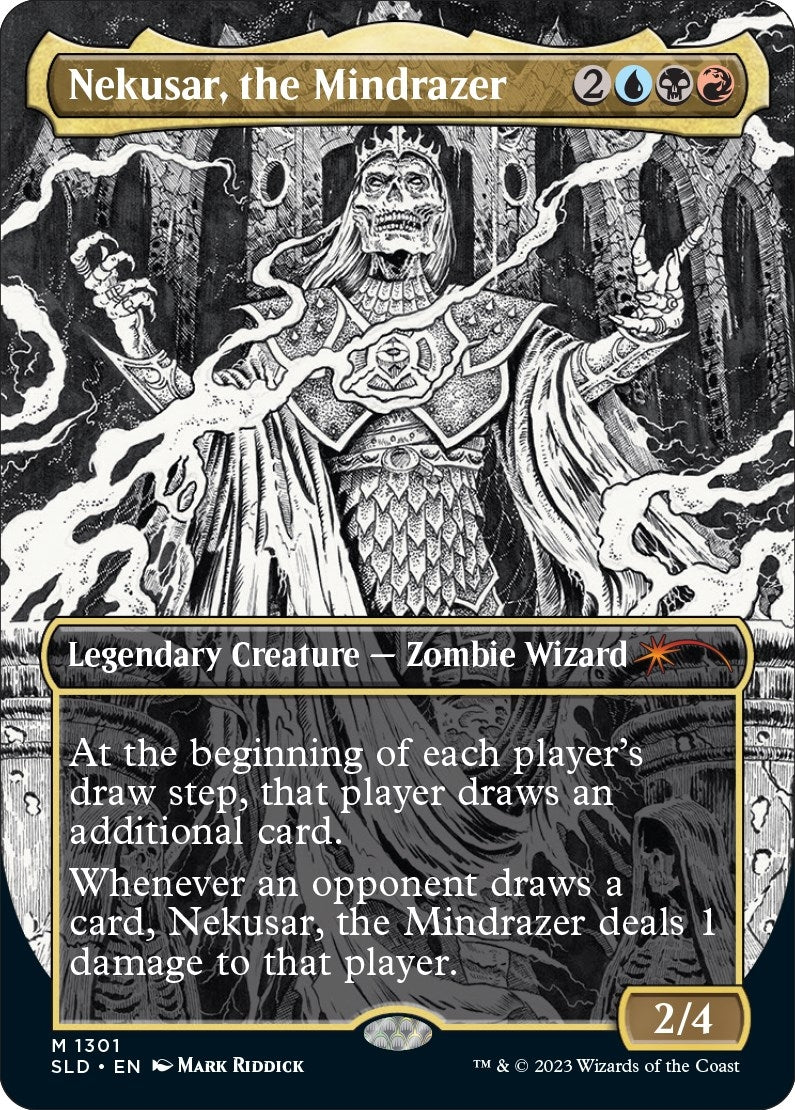 Image for Nekusar, the Mindrazer (1301) (SLD) - Magic: The Gathering