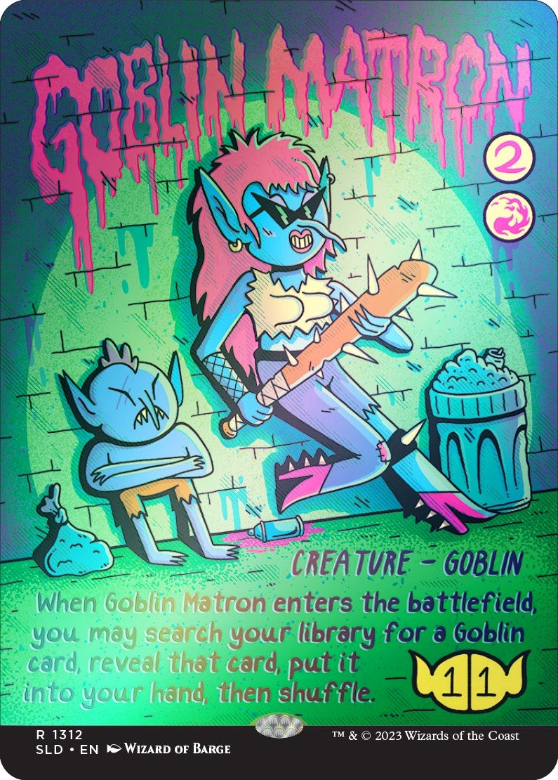 Image for Goblin Matron (Rainbow Foil) (1312) (SLD) - Magic: The Gathering