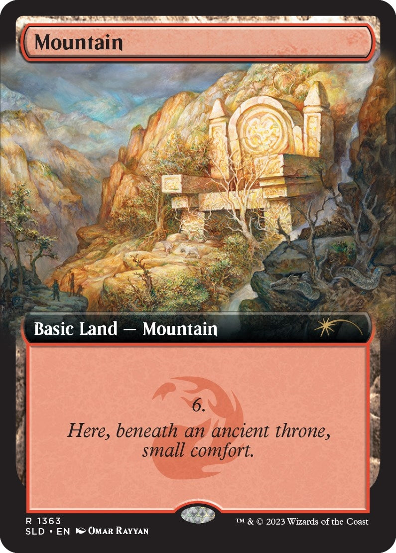 Image for Mountain (1363) (1363) (SLD) - Magic: The Gathering