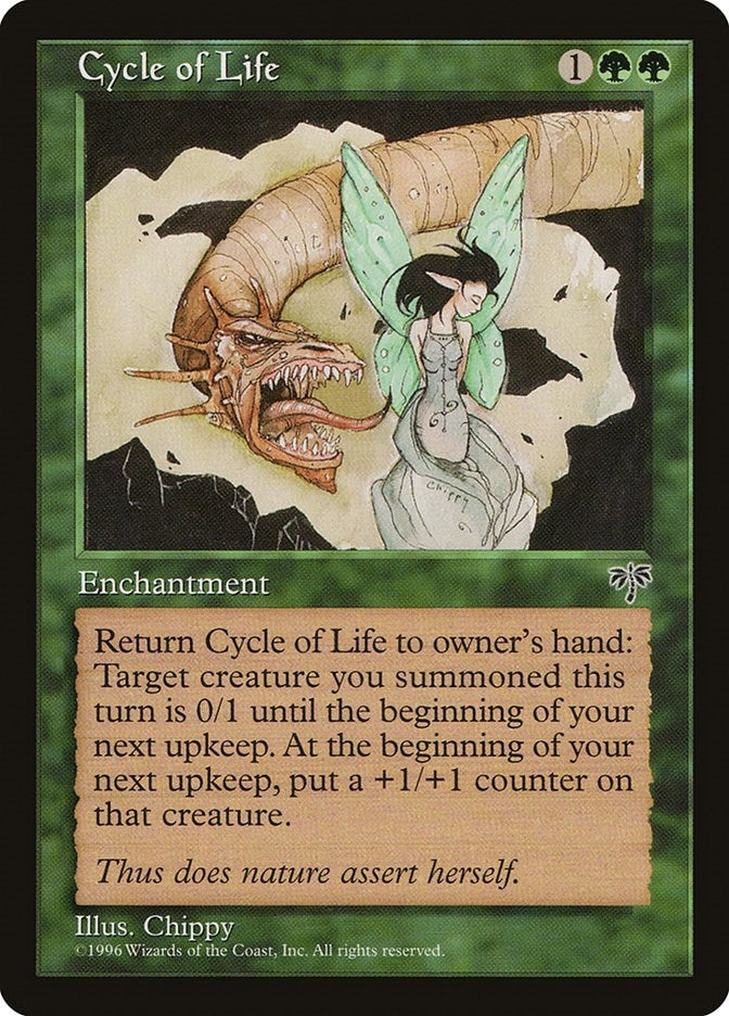 Image for Cycle of Life (MIR) - Magic: The Gathering