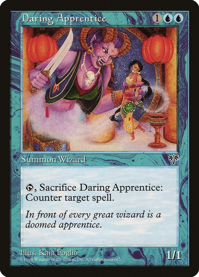 Image for Daring Apprentice (MIR) - Magic: The Gathering
