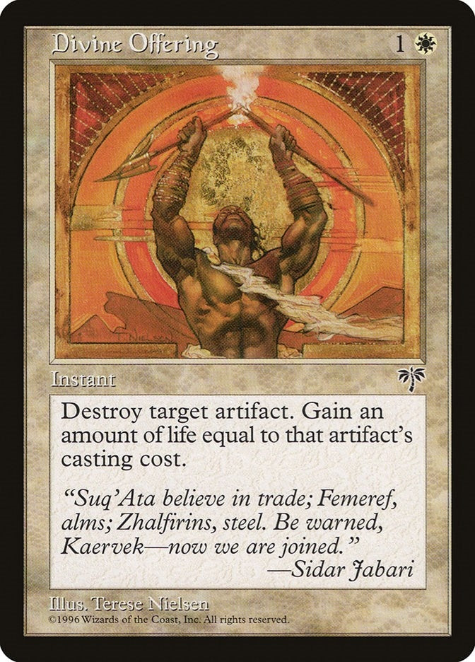 Image for Divine Offering (MIR) - Magic: The Gathering