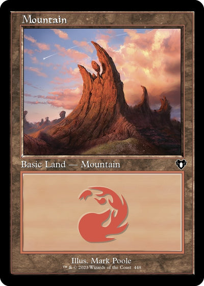 Mountain (448) (Retro Frame) (448) (CMM)