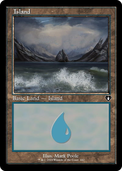 Island (442) (Retro Frame) (442) (CMM)