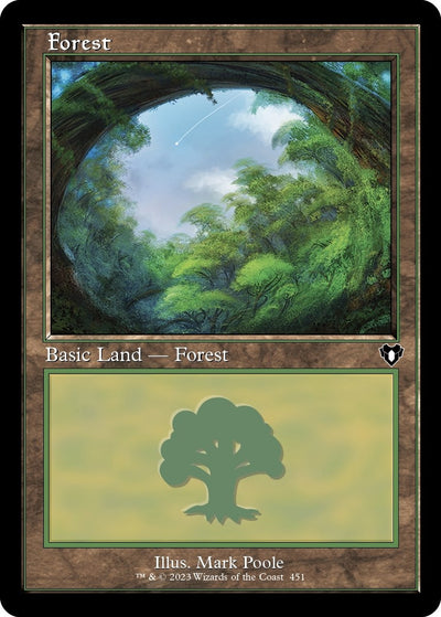 Forest (451) (Retro Frame) (451) (CMM)