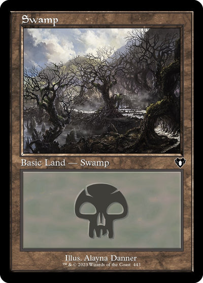 Swamp (443) (Retro Frame) (443) (CMM)