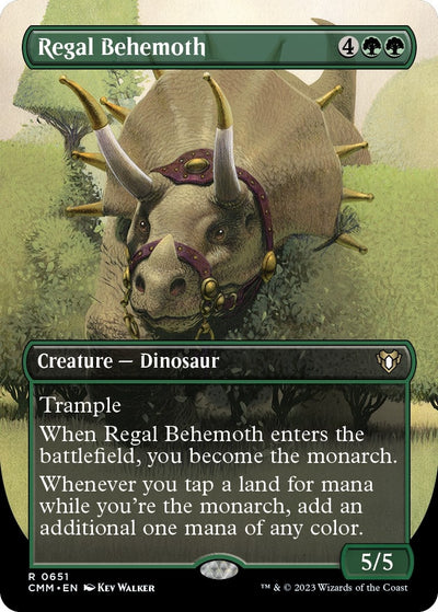 Regal Behemoth (Borderless) (651) (CMM)