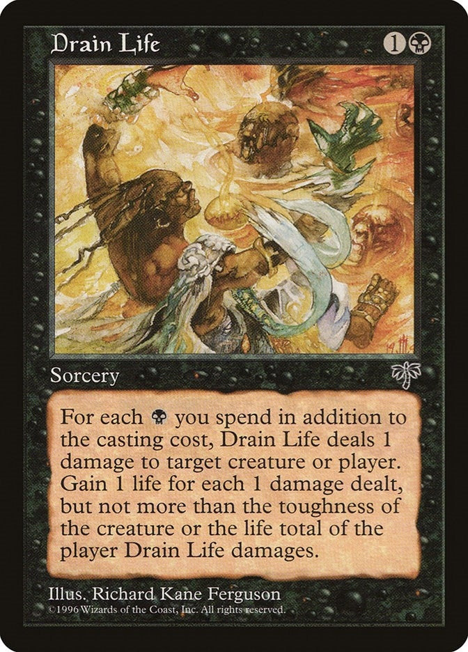 Image for Drain Life (MIR) - Magic: The Gathering
