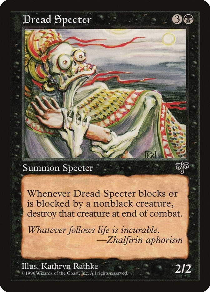 Image for Dread Specter (MIR) - Magic: The Gathering