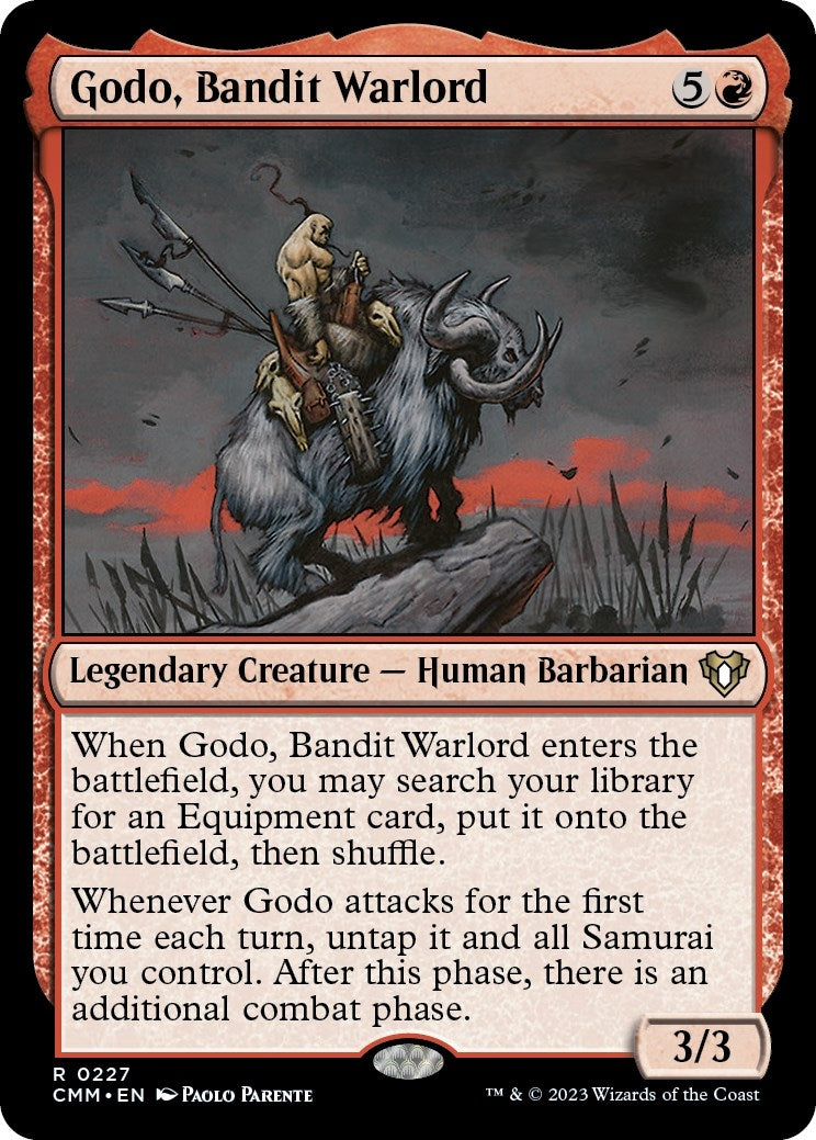 Image for Godo, Bandit Warlord (227) (CMM) - Magic: The Gathering