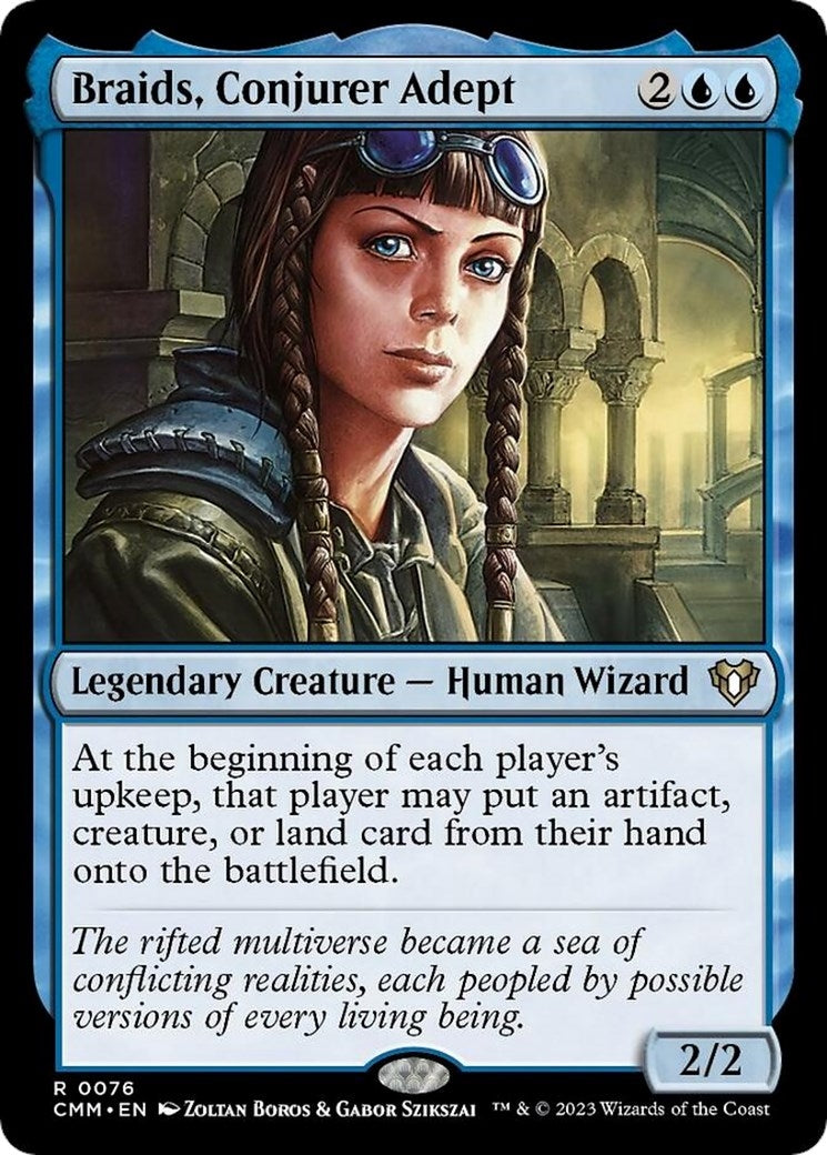 Image for Braids, Conjurer Adept (76) (CMM) - Magic: The Gathering