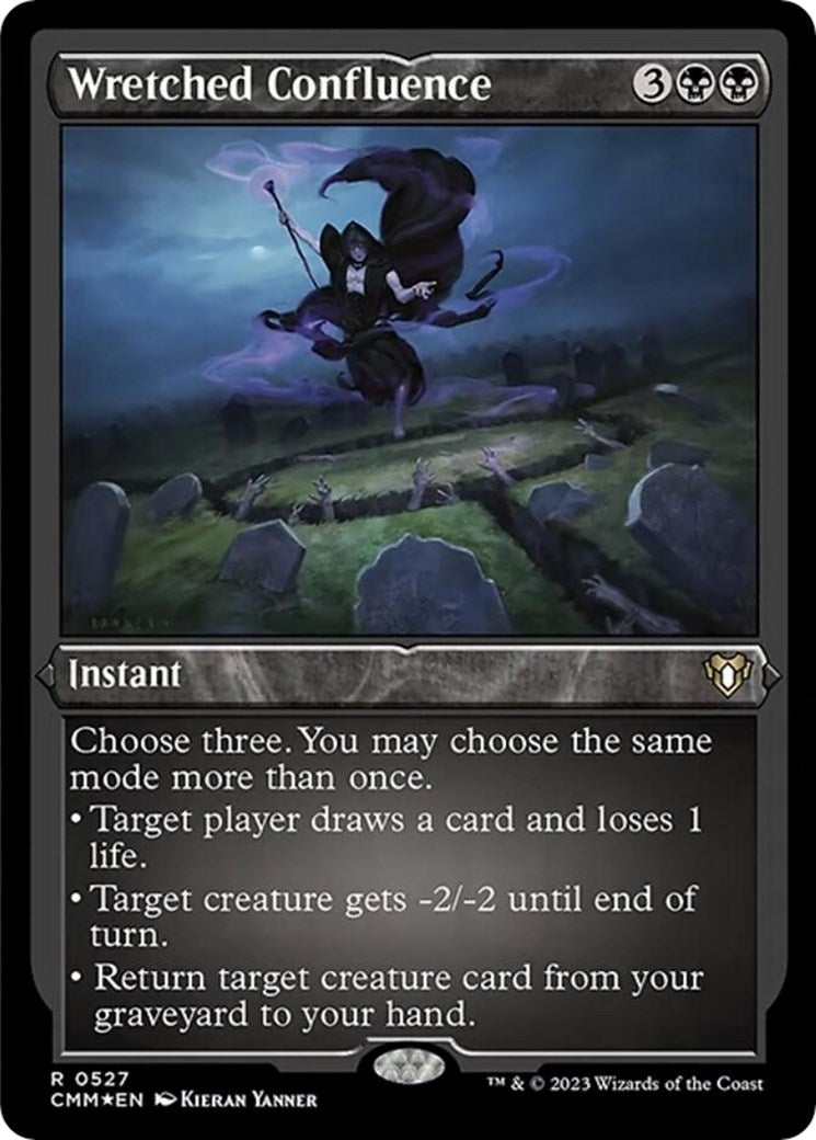 Image for Wretched Confluence (Foil Etched) (527) (CMM) - Magic: The Gathering