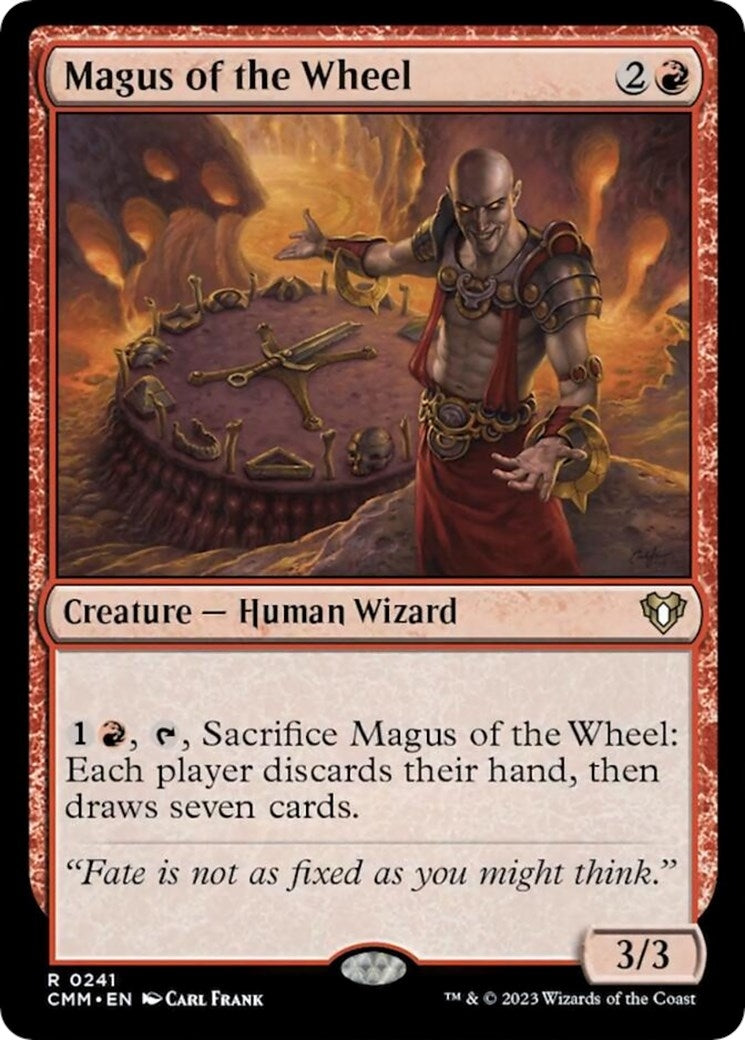 Image for Magus of the Wheel (241) (CMM) - Magic: The Gathering