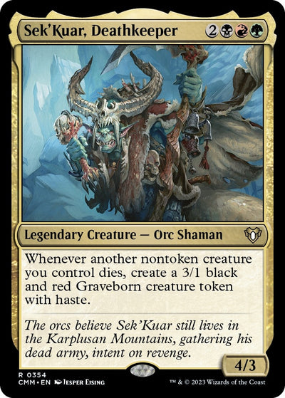 Sek'Kuar, Deathkeeper (354) (CMM)