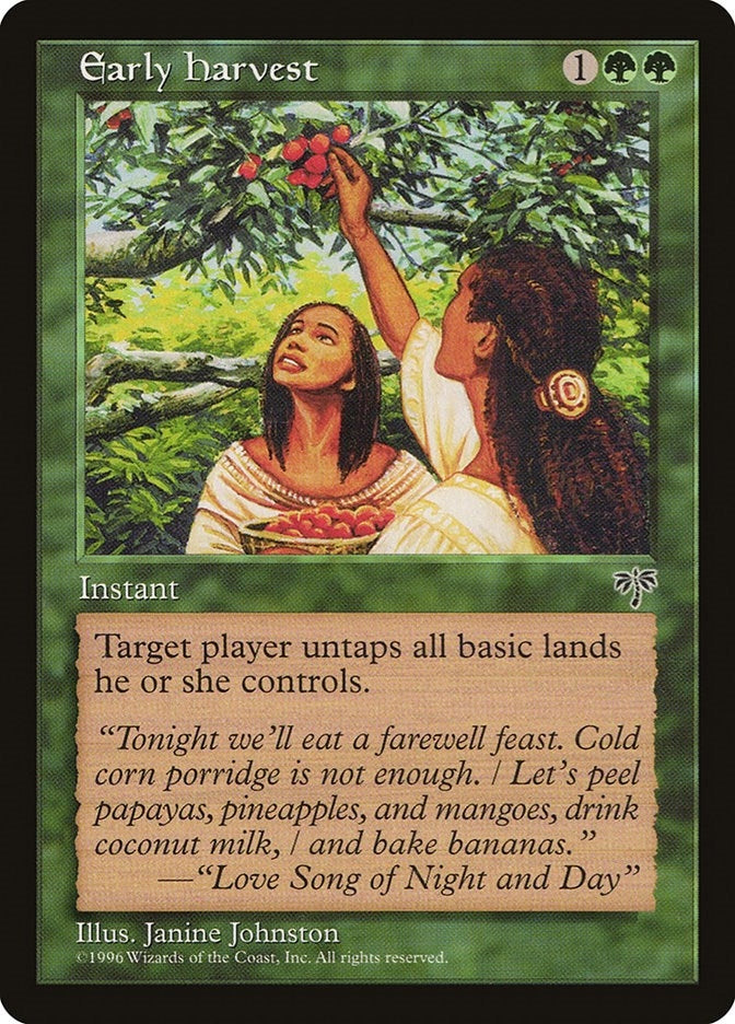 Image for Early Harvest (MIR) - Magic: The Gathering