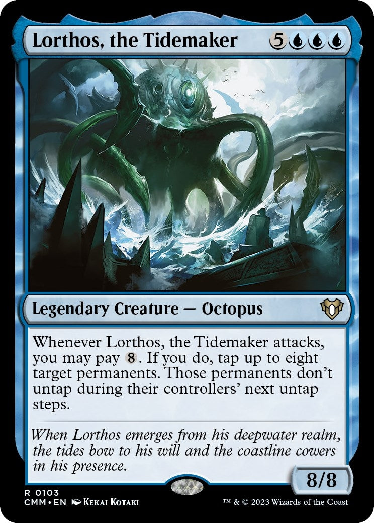Image for Lorthos, the Tidemaker (103) (CMM) - Magic: The Gathering