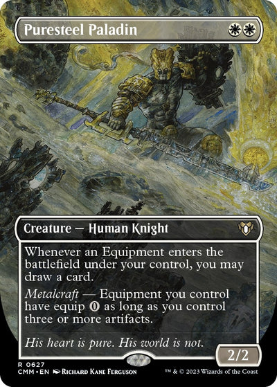 Puresteel Paladin (Borderless) (627) (CMM)