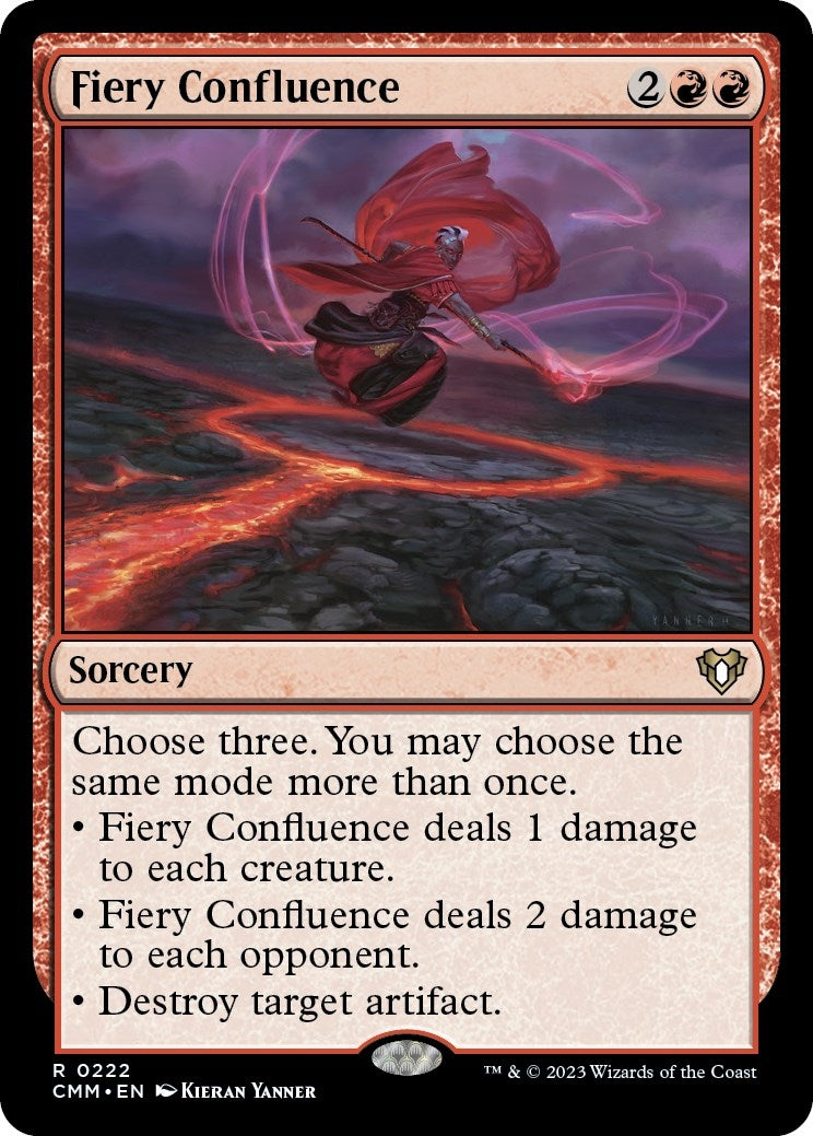 Image for Fiery Confluence (222) (CMM) - Magic: The Gathering