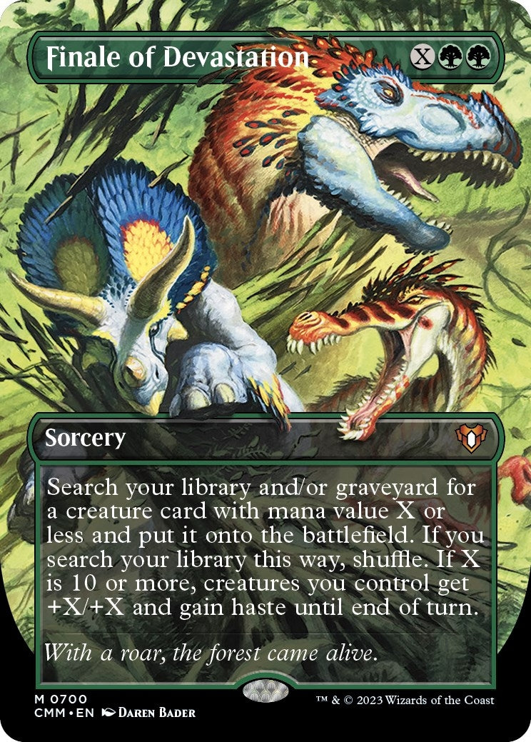 Image for Finale of Devastation (Borderless) (700) (CMM) - Magic: The Gathering