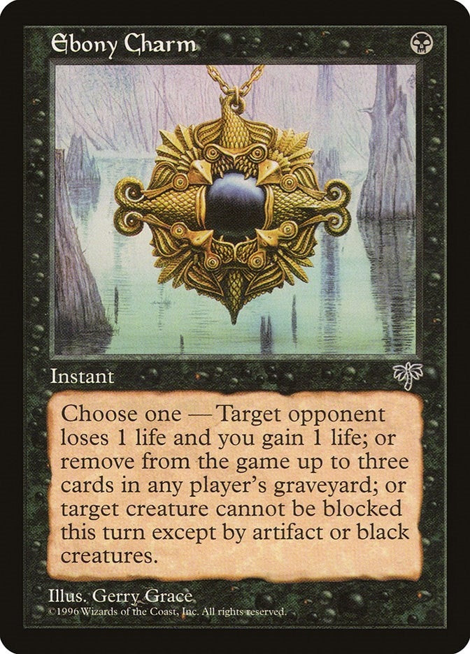 Image for Ebony Charm (MIR) - Magic: The Gathering