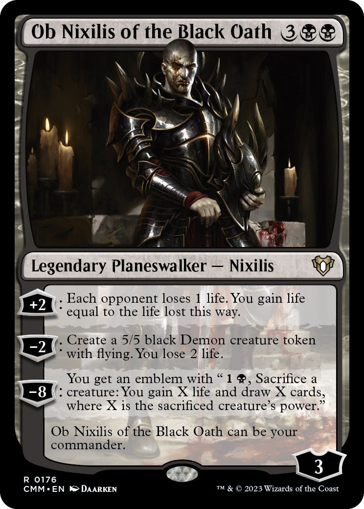 Ob Nixilis of the Black Oath (176) (CMM)
