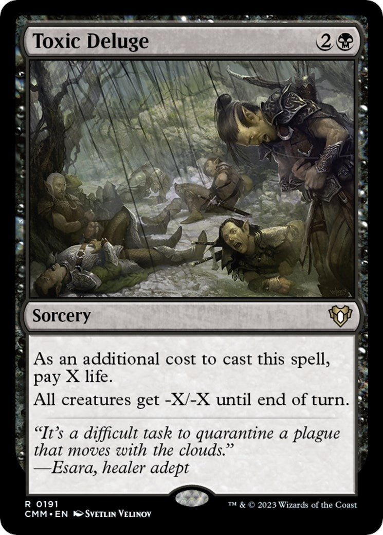 Image for Toxic Deluge (191) (CMM) - Magic: The Gathering