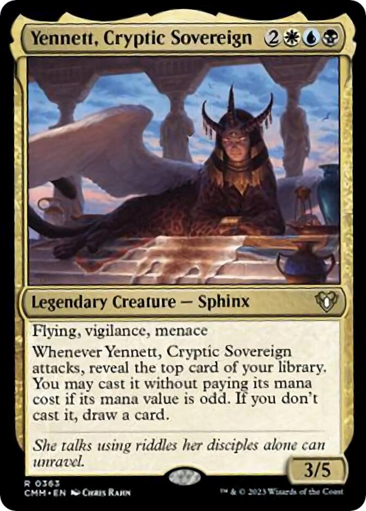 Image for Yennett, Cryptic Sovereign (363) (CMM) - Magic: The Gathering