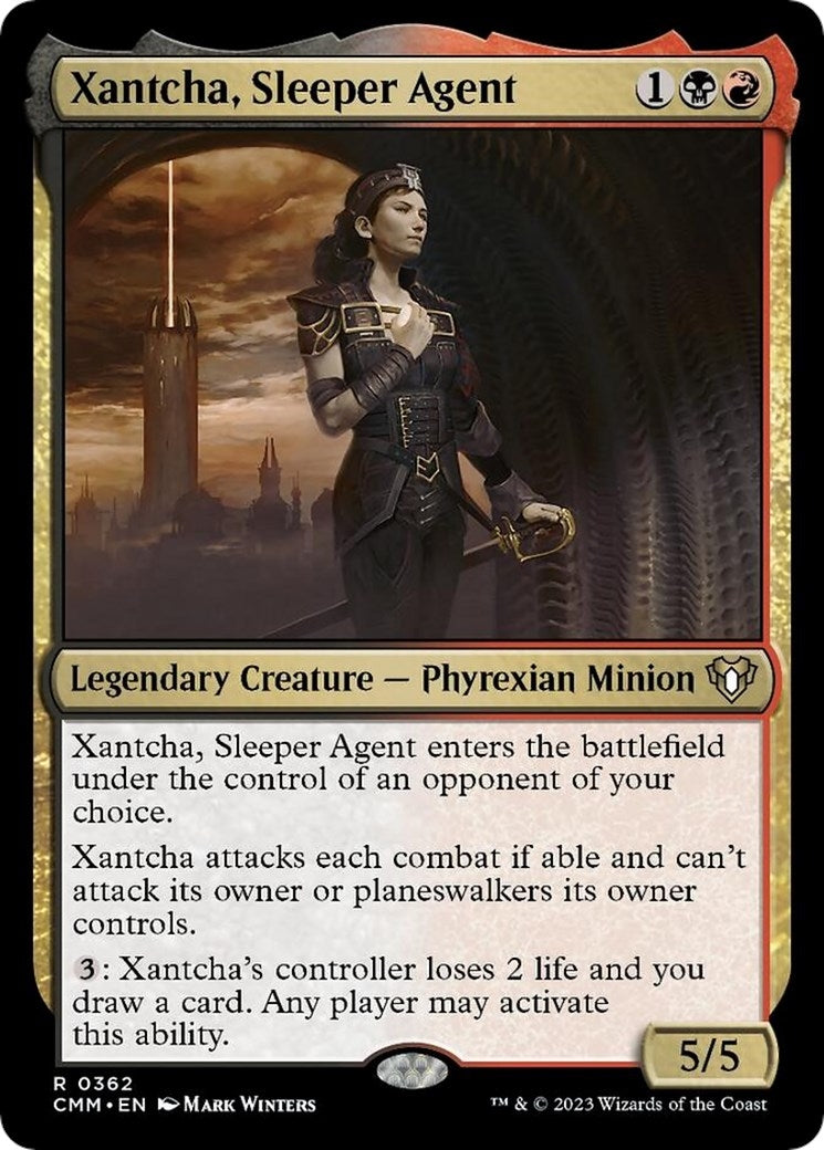 Image for Xantcha, Sleeper Agent (362) (CMM) - Magic: The Gathering