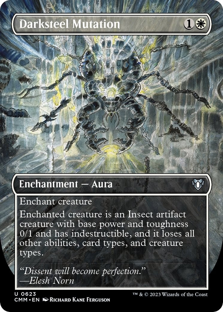 Image for Darksteel Mutation (Borderless) (623) (CMM) - Magic: The Gathering