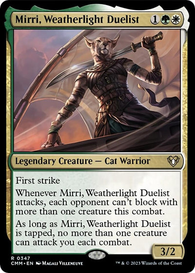 Mirri, Weatherlight Duelist (347) (CMM)