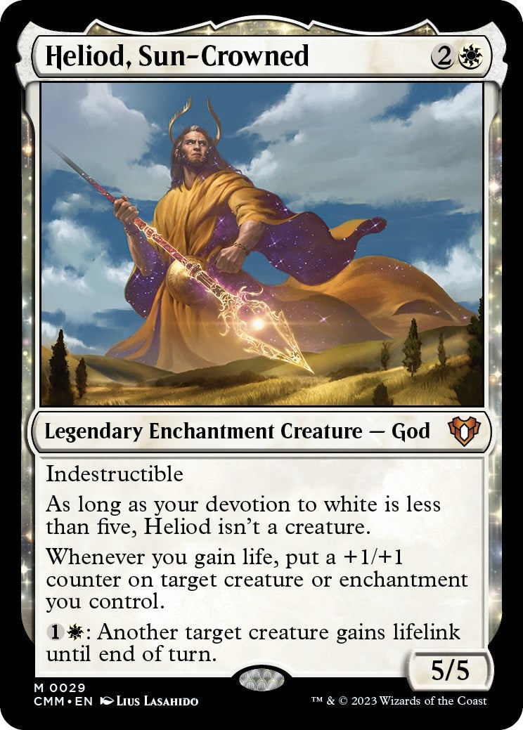 Image for Heliod, Sun-Crowned (29) (CMM) - Magic: The Gathering