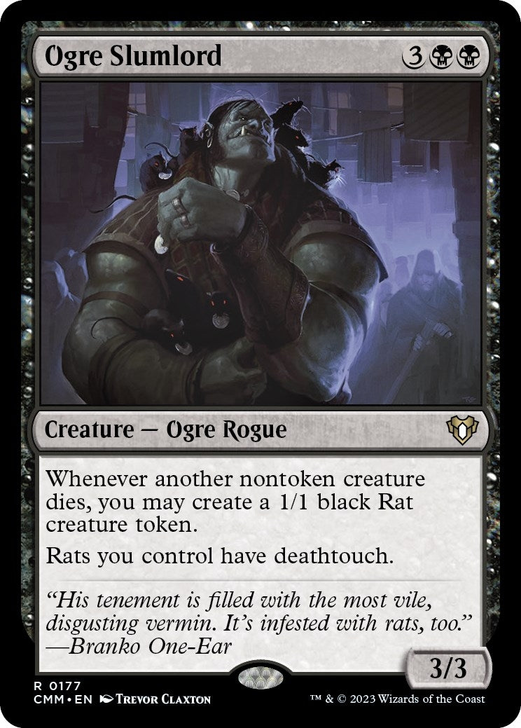 Image for Ogre Slumlord (177) (CMM) - Magic: The Gathering