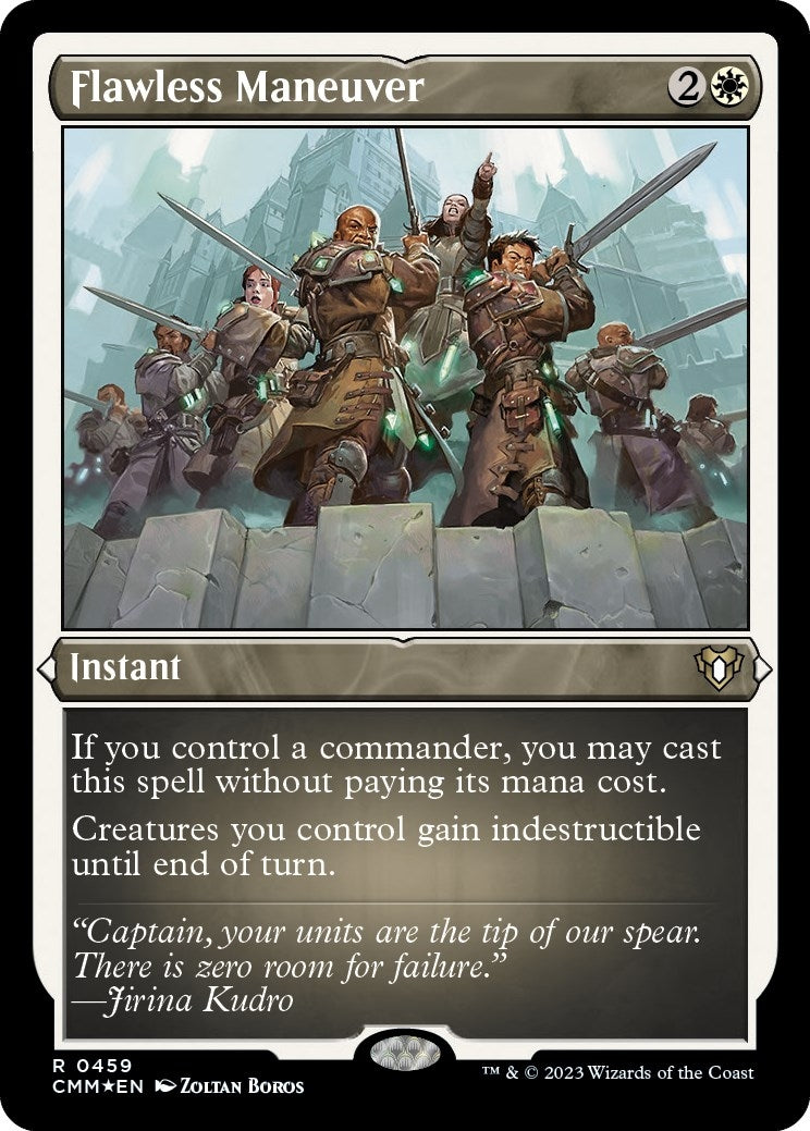 Image for Flawless Maneuver (Foil Etched) (459) (CMM) - Magic: The Gathering