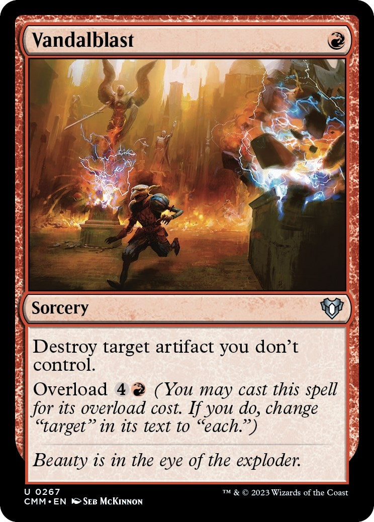 Image for Vandalblast (267) (CMM) - Magic: The Gathering