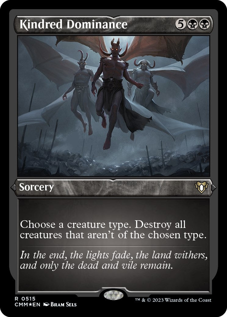 Image for Kindred Dominance (Foil Etched) (515) (CMM) - Magic: The Gathering